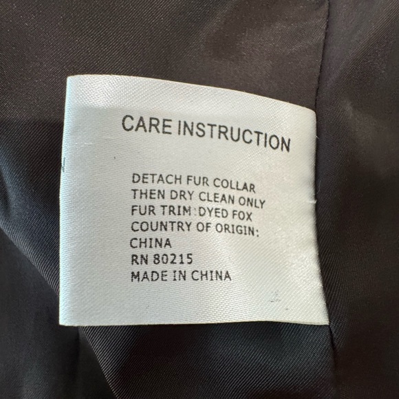 Jonathan Michael Size 14 Wool Double-Breasted Winter Trench Coat - Picture 12 of 14